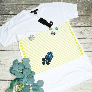 Marc by Marc Jacobs Multicolor Short Sleeve Tee